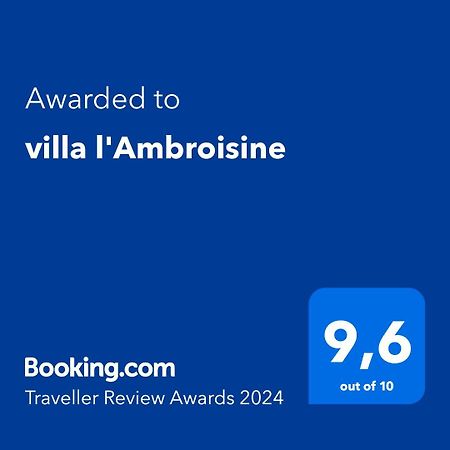 Villa L'Ambroisine Lure  Exteriör bild